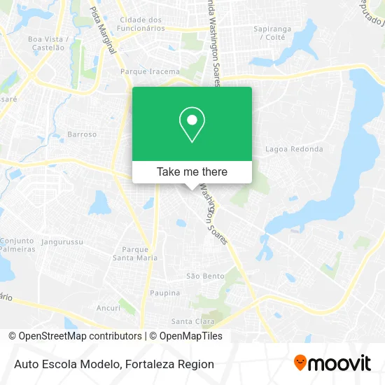 Auto Escola Modelo map