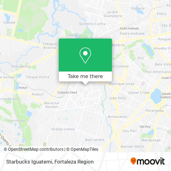 Starbucks Iguatemi map