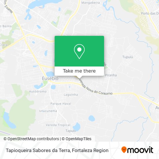 Tapioqueira Sabores da Terra map