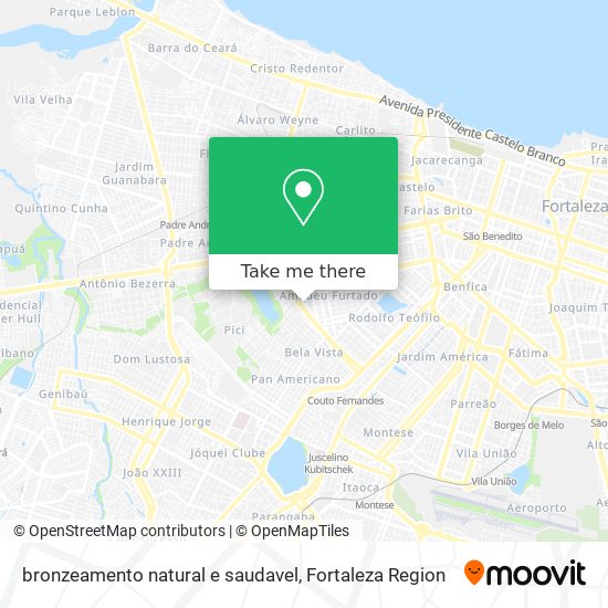 bronzeamento natural e saudavel map