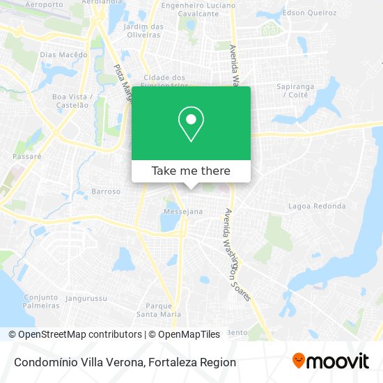 Mapa Condomínio Villa Verona