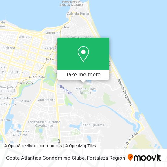 Costa Atlantica Condominio Clube map