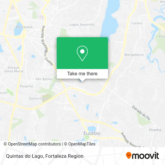 Quintas do Lago map