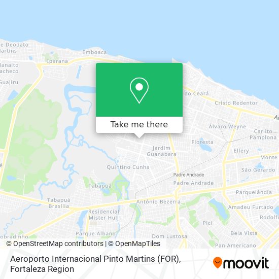 Aeroporto Internacional Pinto Martins (FOR) map