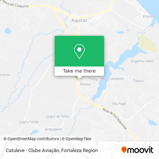 Catuleve - Clube Aviação map