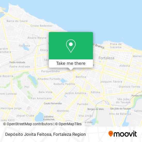 Depósito Jovita Feitosa map