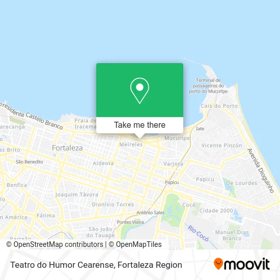 Teatro do Humor Cearense map