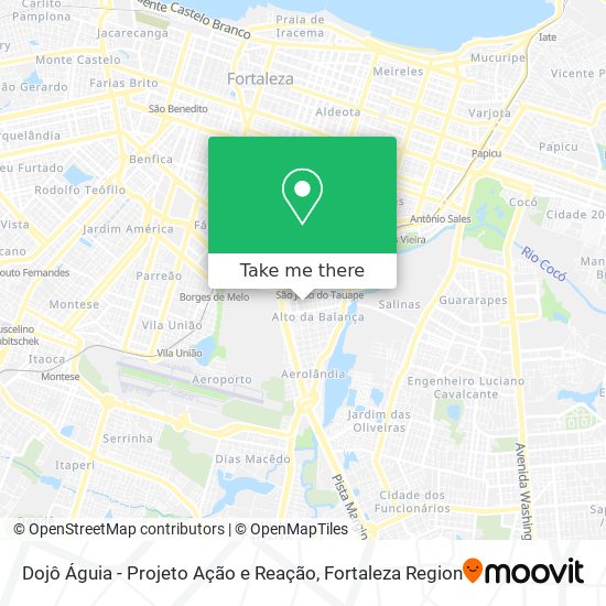 Dojô Águia - Projeto Ação e Reação map