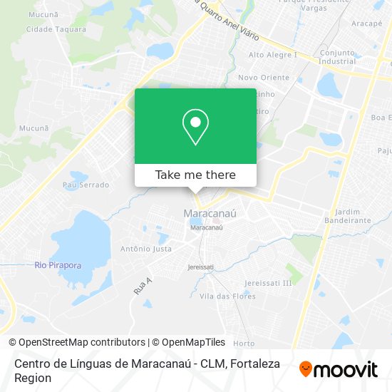 Centro de Línguas de Maracanaú - CLM map