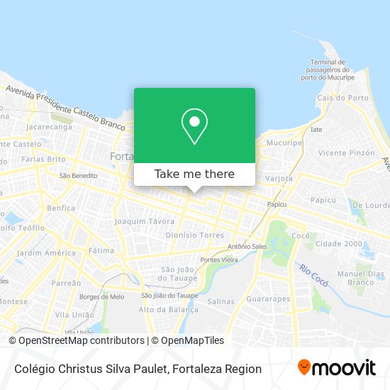 Colégio Christus Silva Paulet map