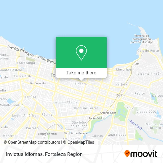 Invictus Idiomas map