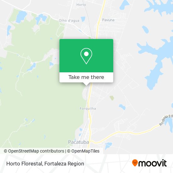 Horto Florestal map