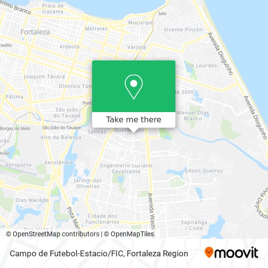 Campo de Futebol-Estacio/FIC map