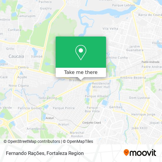 Fernando Rações map
