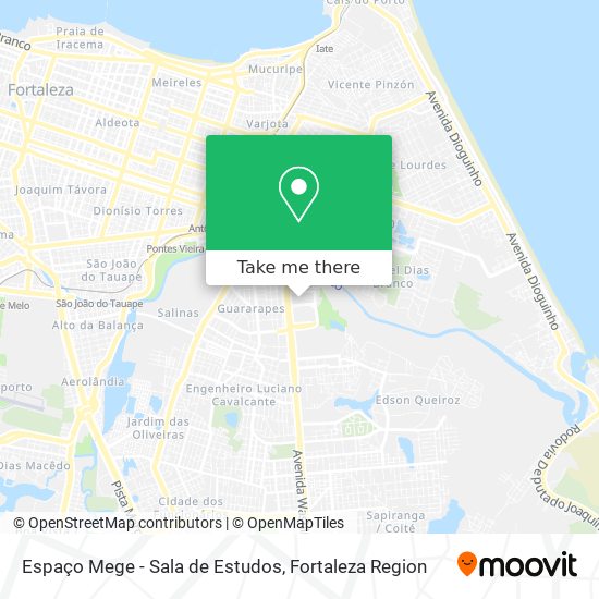 Espaço Mege - Sala de Estudos map
