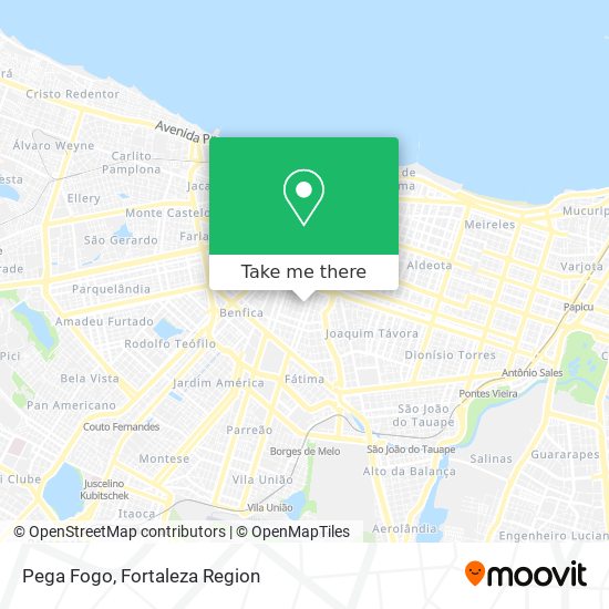 Pega Fogo map