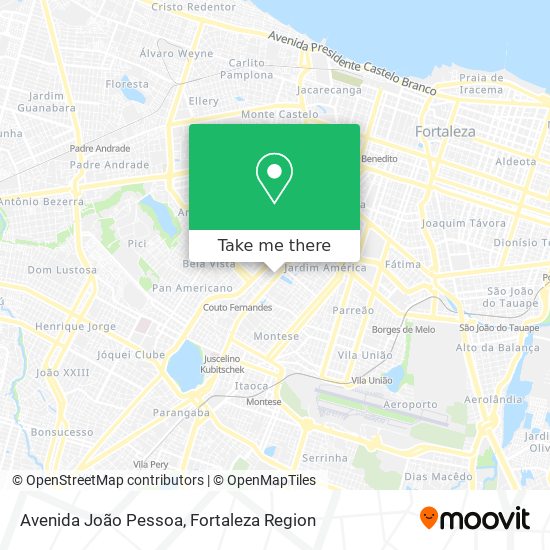 Avenida João Pessoa map