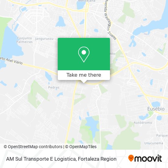 AM Sul Transporte E Logistica map