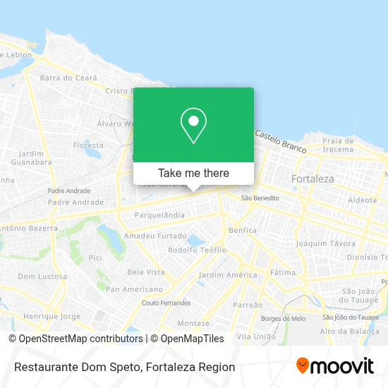 Restaurante Dom Speto map