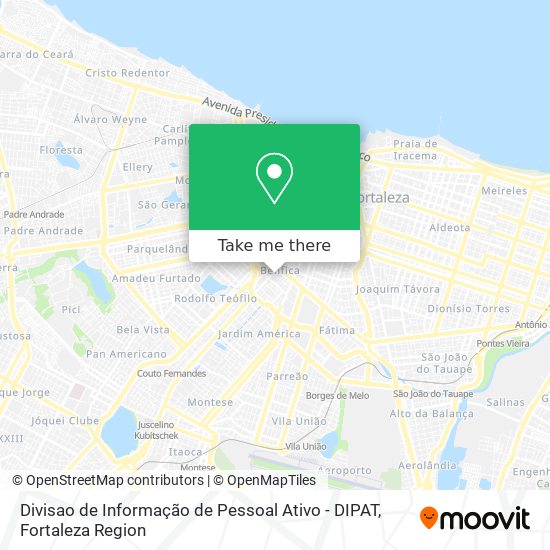 Divisao de Informação de Pessoal Ativo - DIPAT map