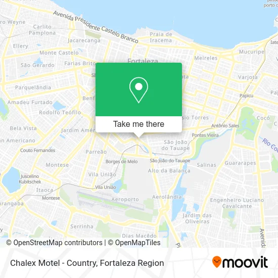 Chalex Motel - Country map