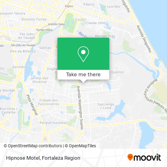 Hipnose Motel map