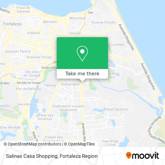 Salinas Casa Shopping map