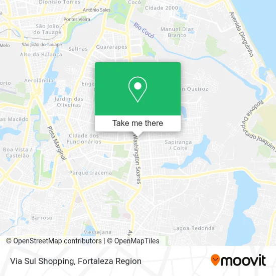 Via Sul Shopping map