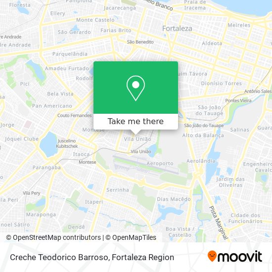 Creche Teodorico Barroso map