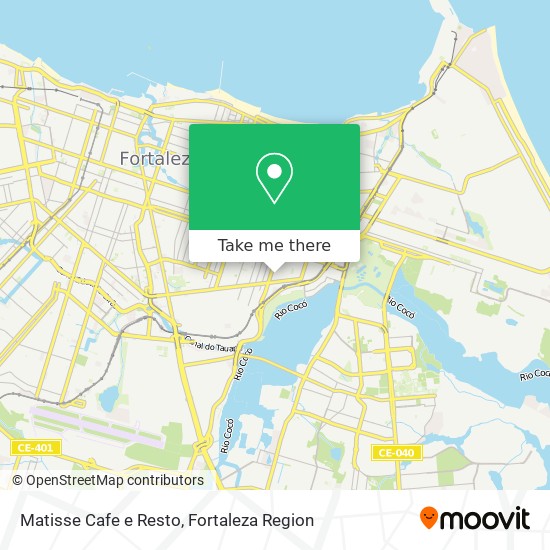 Matisse Cafe e Resto map