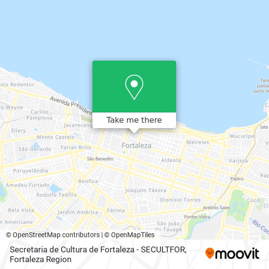Secretaria de Cultura de Fortaleza -  SECULTFOR map
