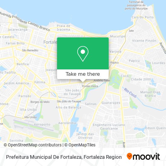 Prefeitura Municipal De Fortaleza map