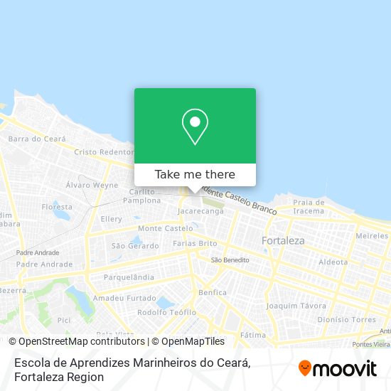 Escola de Aprendizes Marinheiros do Ceará map
