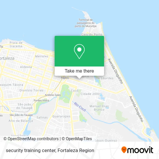 security training center map