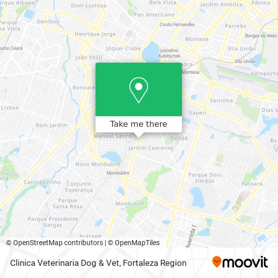Clinica Veterinaria Dog & Vet map