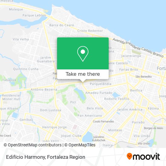 Edifício Harmony map