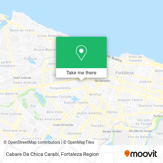Cabare Da Chica Caraôi map