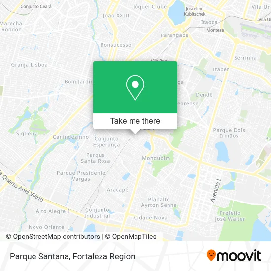 Parque Santana map