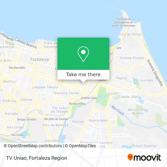 Mapa TV Uniao