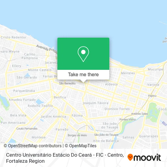 Centro Universitário Estácio Do Ceará - FIC - Centro map