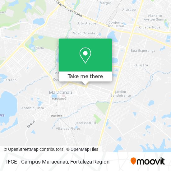 IFCE - Campus Maracanaú map
