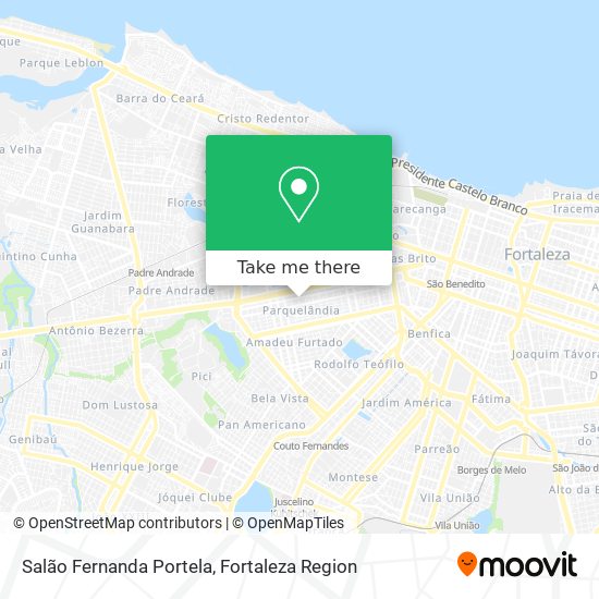 Salão Fernanda Portela map