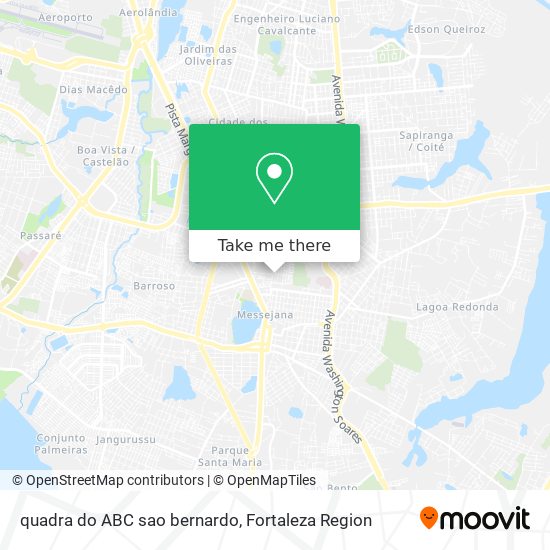 quadra do ABC sao bernardo map
