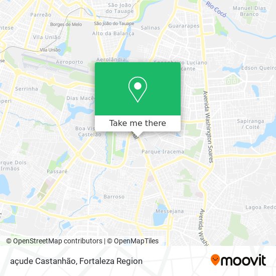 açude Castanhão map