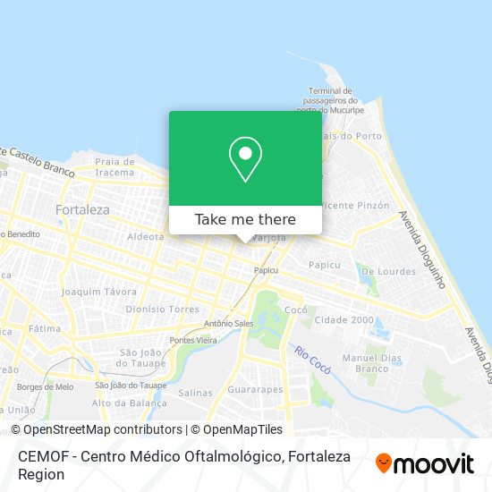 CEMOF - Centro Médico Oftalmológico map