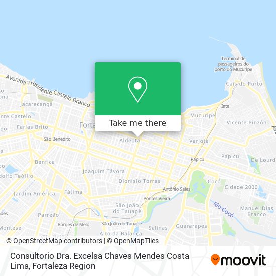 Consultorio Dra. Excelsa Chaves Mendes Costa Lima map