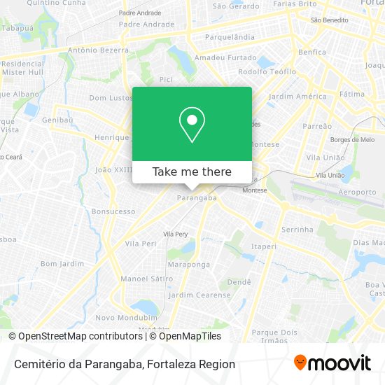 Cemitério da Parangaba map