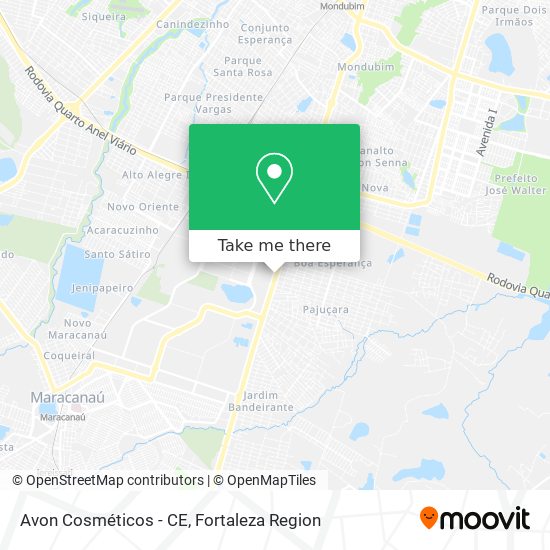 Avon Cosméticos - CE map