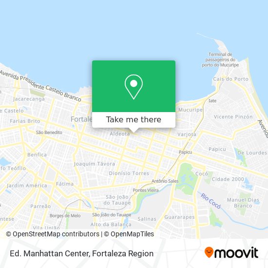 Mapa Ed. Manhattan Center