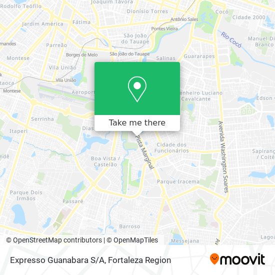 Expresso Guanabara S/A map